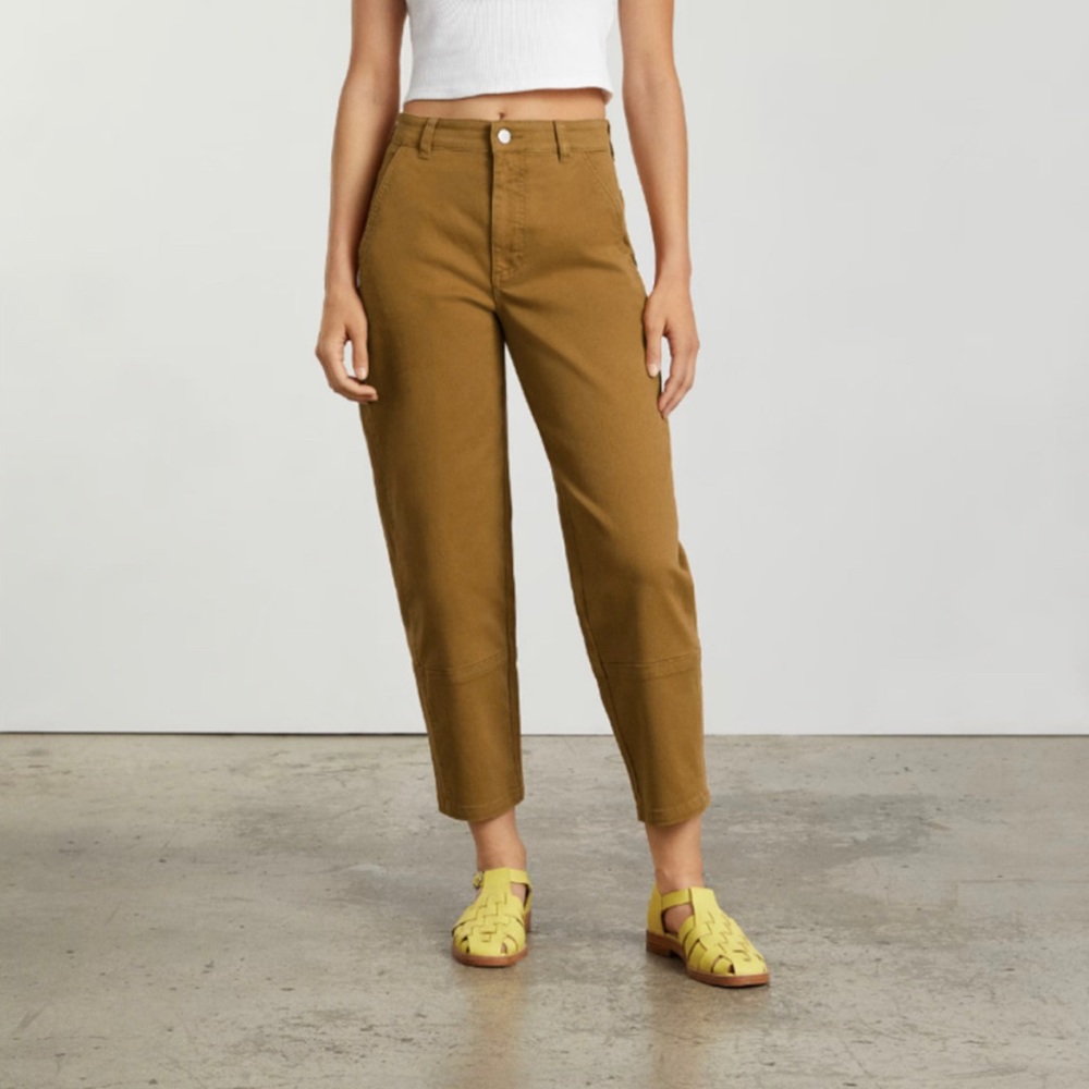 Everlane - Camel Utility Barrel Pant - Size 4